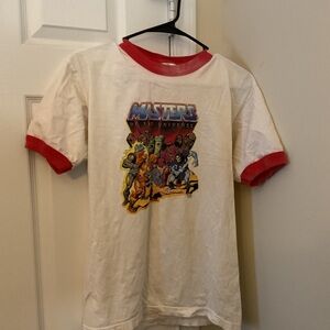 American Apparel Masters of the Universe Tee - White and Red